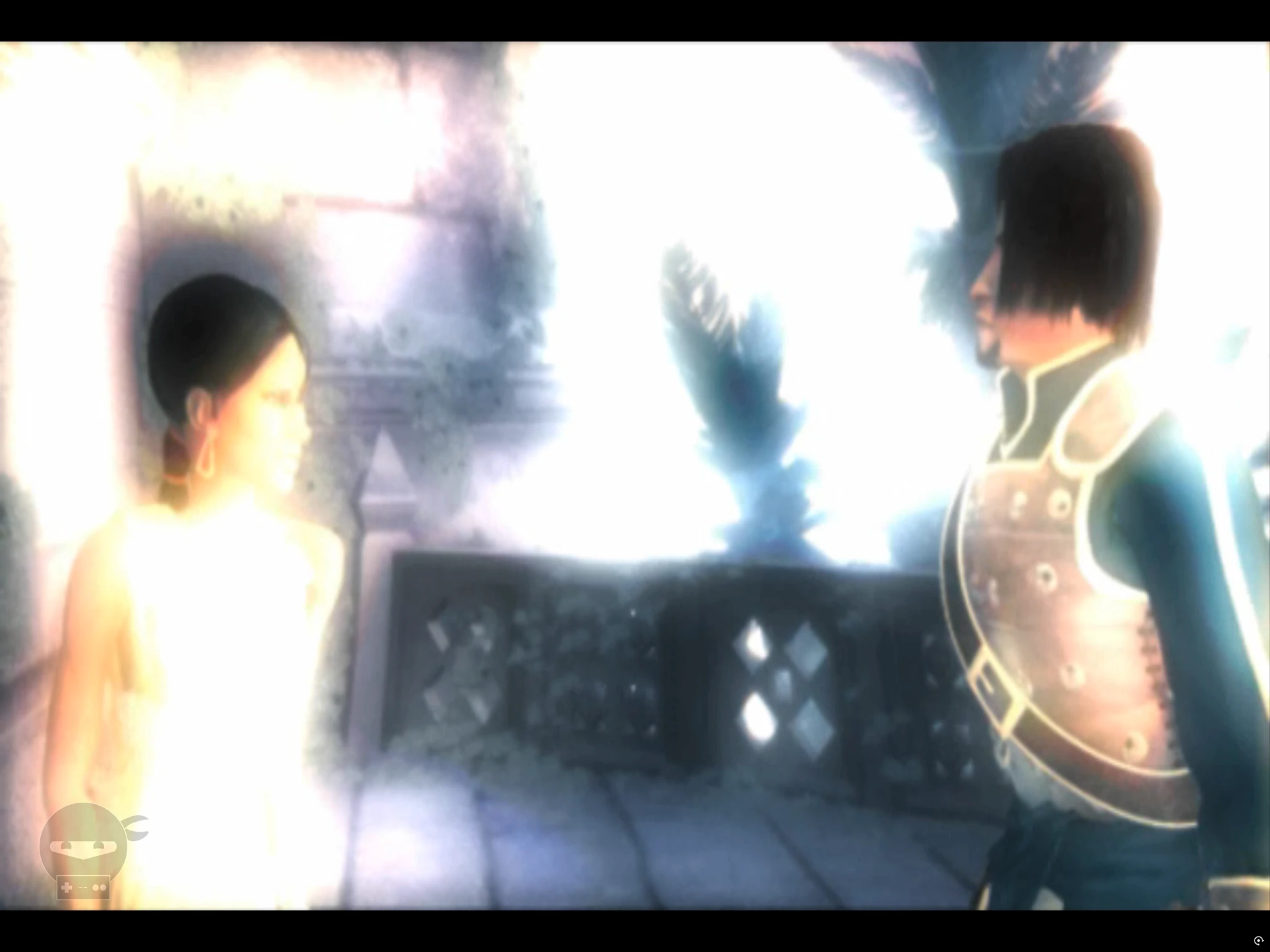 Prince of Persia: The Sands of Time (2003) - GOG Video Game Screenshot - Farah Prince Rewind Pre-Rendered Cutscene