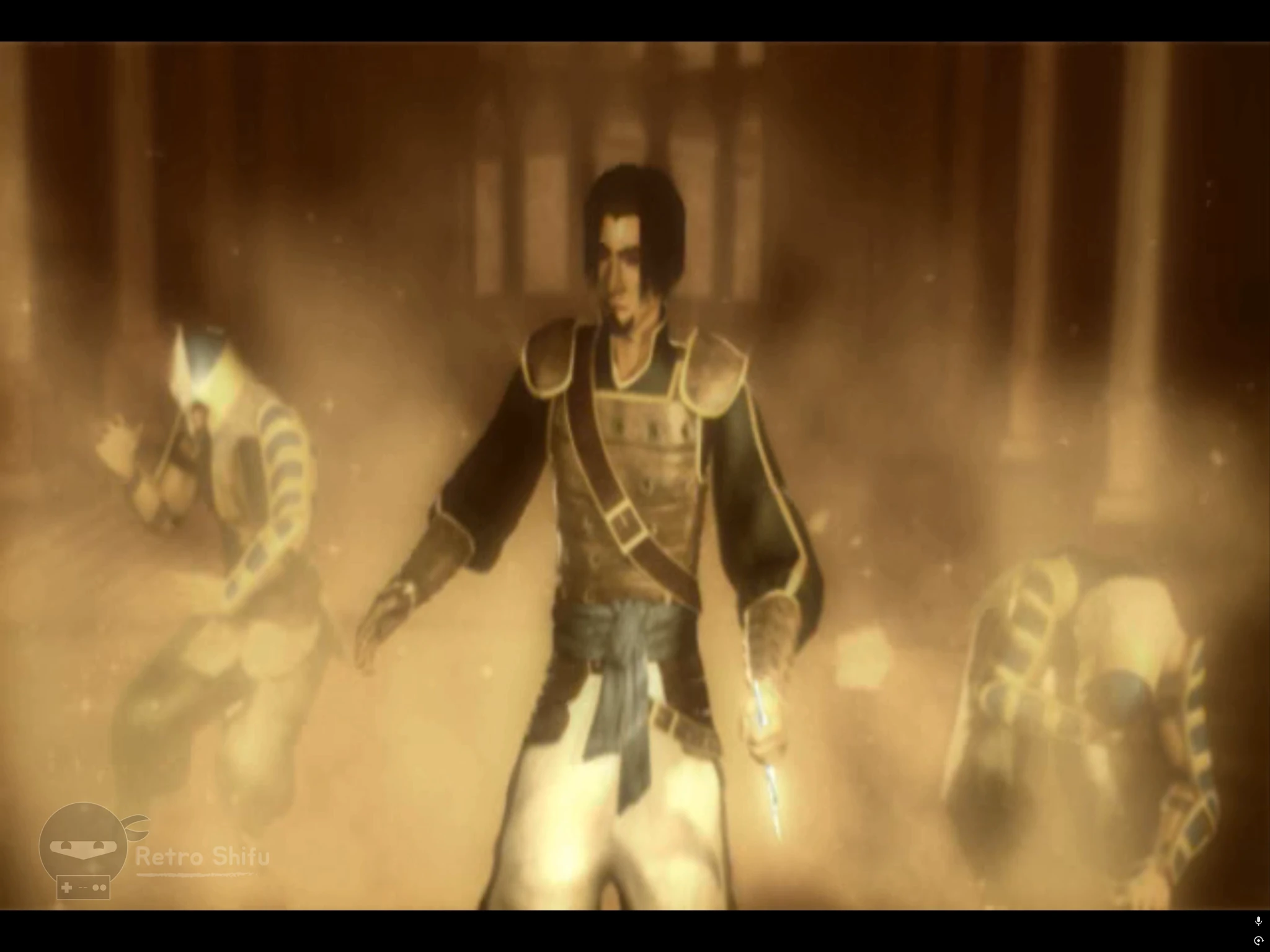 Prince of Persia: The Sands of Time (2003) - GOG Video Game Screenshot - Prince Mistake Pre-Rendered Cutscene